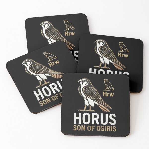 Item preview, Horus Son of Osiris | Ancient Egyptian Falcon God Art designed and sold by Queen Cleopatra.