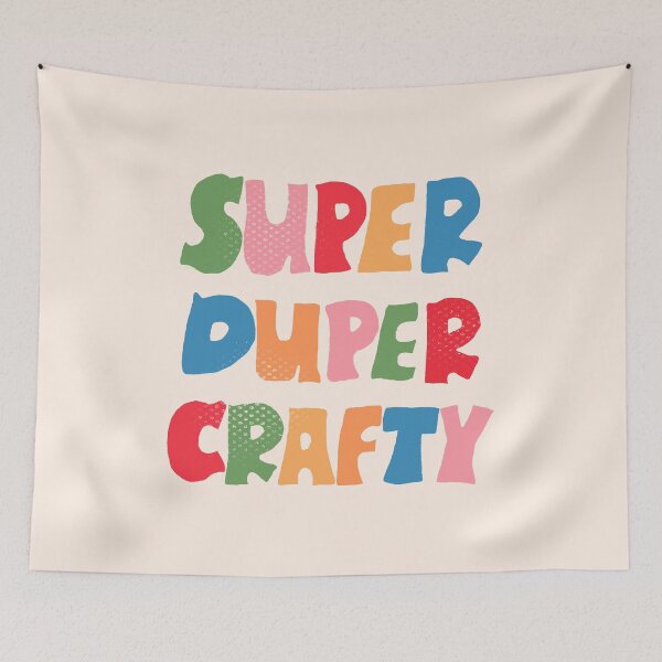 Item preview, Super Duper Crafty designed and sold by yellowflowerhut.