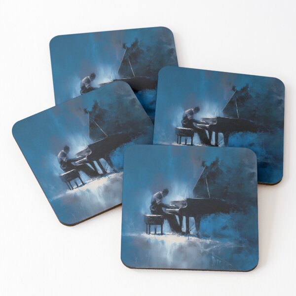 Item preview, Abstract Pianist in Midnight Blue designed and sold by Rtymer.
