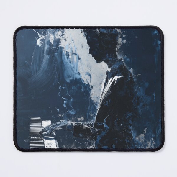 Item preview, Abstract Pianist in Midnight Blue designed and sold by Rtymer.