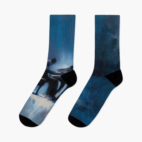 Item preview, Abstract Pianist in Midnight Blue designed and sold by Rtymer.
