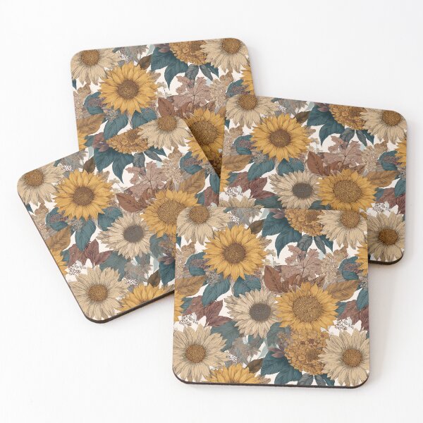 Item preview, Unique Sunflower Floral  - Flower Garden Pattern - Best Friend Gifts designed and sold by RoyalStarsPatts.