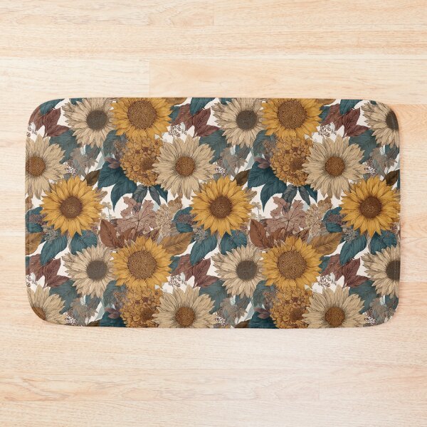 Item preview, Unique Sunflower Floral  - Flower Garden Pattern - Best Friend Gifts designed and sold by RoyalStarsPatts.