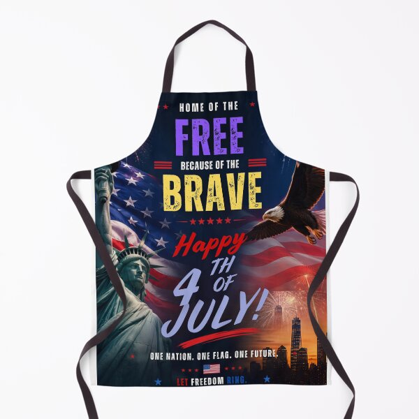 Item preview, Home of the Free Because of the Brave 4th of July Patriotic Design designed and sold by PMDesignStudio.