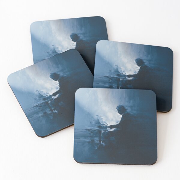 Item preview, Abstract Pianist in Midnight Blue designed and sold by Rtymer.