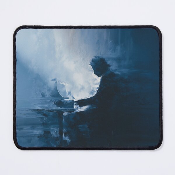 Item preview, Abstract Pianist in Midnight Blue designed and sold by Rtymer.