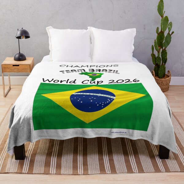 Item preview, Brazil Fan T‑Shirt world Soccer Cup 2026 outfit designed and sold by cabevo.
