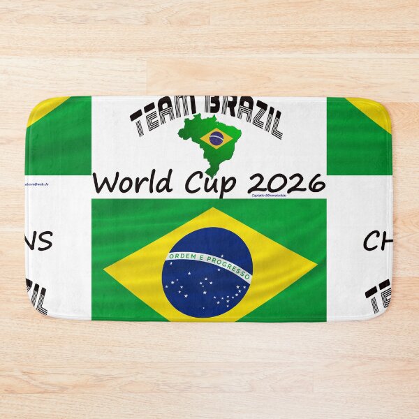 Item preview, Brazil Fan T‑Shirt world Soccer Cup 2026 outfit designed and sold by cabevo.
