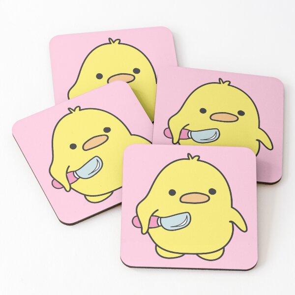 Item preview, Cute Chick with a Knife | Cute but Dangerous Meme designed and sold by Spring Things.