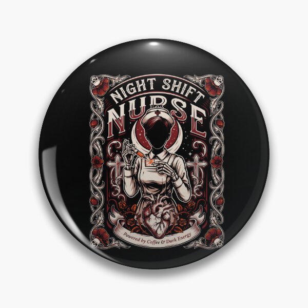 Item preview, Spooky Nurse Shirt | Dark Humor Night Shift Nurse | Halloween Nurse Tee designed and sold by EXATEES  ⭐⭐⭐⭐⭐.
