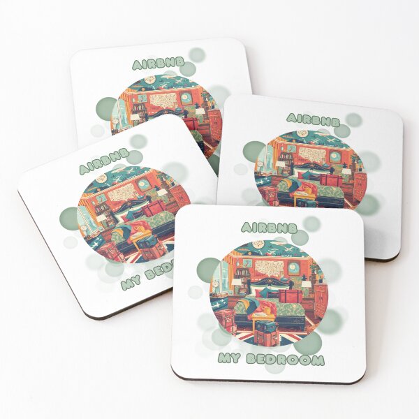 Item preview, Airbnb My Bedroom Funny Staycation Travel Meme designed and sold by iamKRUK.