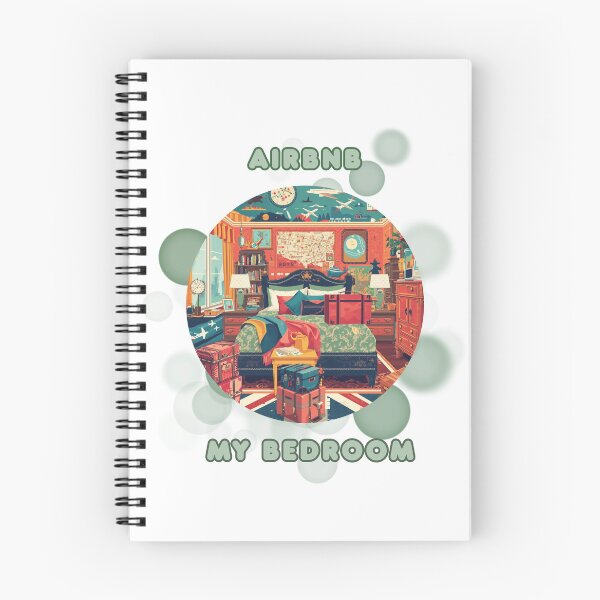 Item preview, Airbnb My Bedroom Funny Staycation Travel Meme designed and sold by iamKRUK.