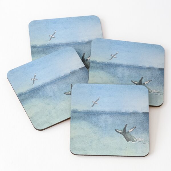 Item preview, The Albatross And The Whale. Watercolour painting. designed and sold by Dwyte2U2.