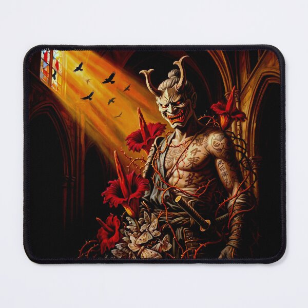 Item preview, Dark Gothic Art & Fine Art Prints (1:1 Square Posters) designed and sold by Cyber-ART-Studio.