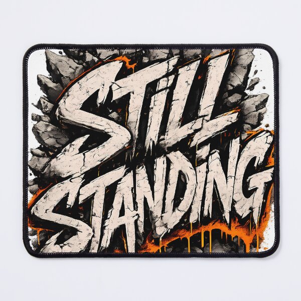 Item preview, Still Standing Distressed Graffiti Streetwear T-Shirt designed and sold by etuvibes.