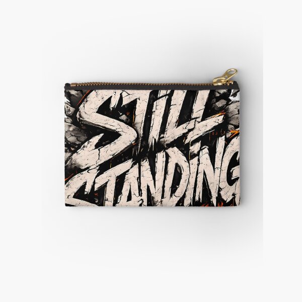 Item preview, Still Standing Distressed Graffiti Streetwear T-Shirt designed and sold by etuvibes.