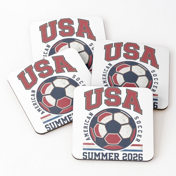 Item preview, USA American Soccer Summer 2026  designed and sold by PlushFutura.