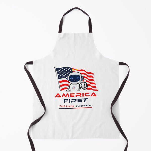 Item preview, America First Tech Robot - Future Wins Vector designed and sold by Print Expert.