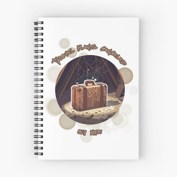 Item preview, Travel Plans Canceled By Life Funny Vacation Meme designed and sold by iamKRUK.