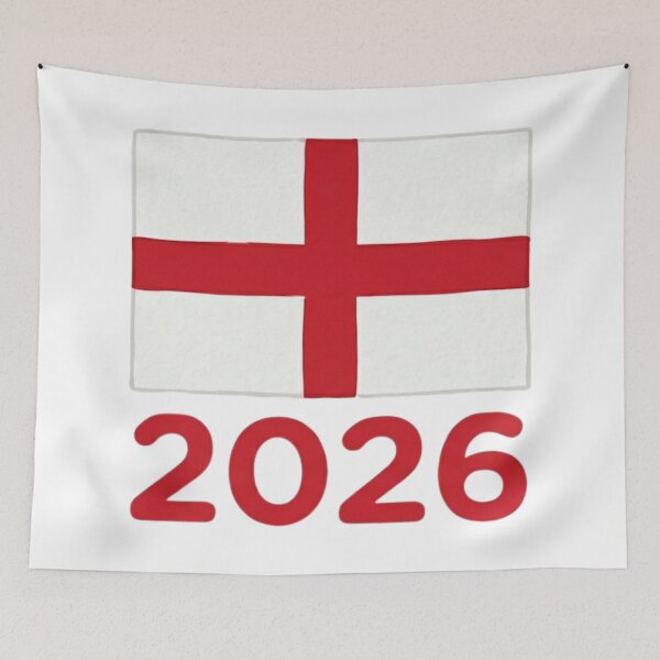 Item preview, England Flag 2026 | England Football Supporter Design, Stickers, Mugs, Tapestry designed and sold by 21 Tulips.