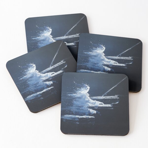Item preview, Abstract Pianist in Midnight Blue designed and sold by Rtymer.