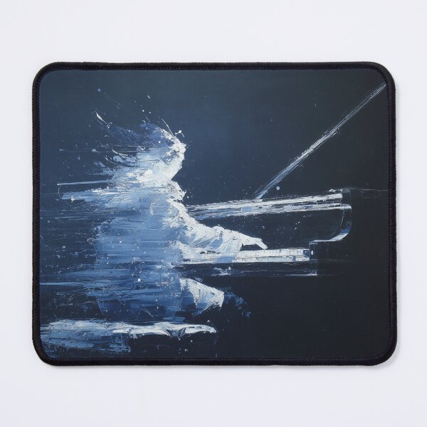 Item preview, Abstract Pianist in Midnight Blue designed and sold by Rtymer.