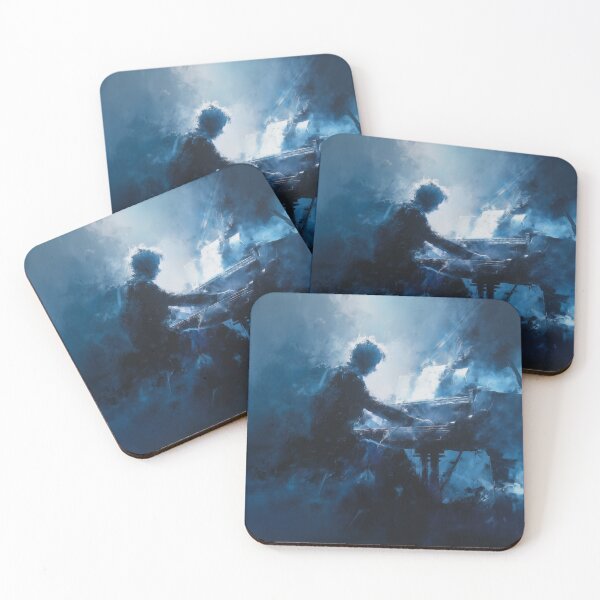 Item preview, Abstract Pianist in Midnight Blue designed and sold by Rtymer.
