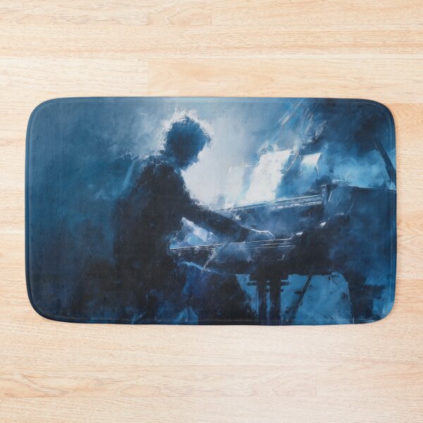 Item preview, Abstract Pianist in Midnight Blue designed and sold by Rtymer.