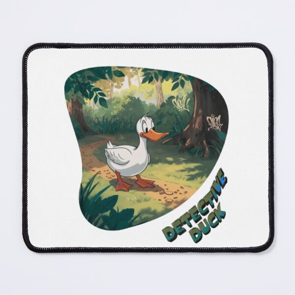 Item preview, Humorous Duck Detective Following Clues Comic Graphic designed and sold by Miheerala.