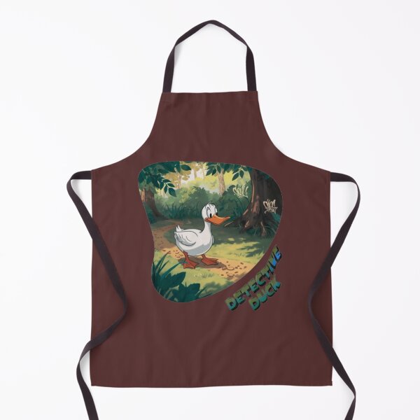 Item preview, Humorous Duck Detective Following Clues Comic Graphic designed and sold by Miheerala.