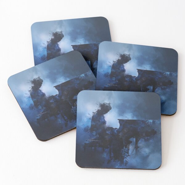 Item preview, Abstract Pianist in Midnight Blue designed and sold by Rtymer.
