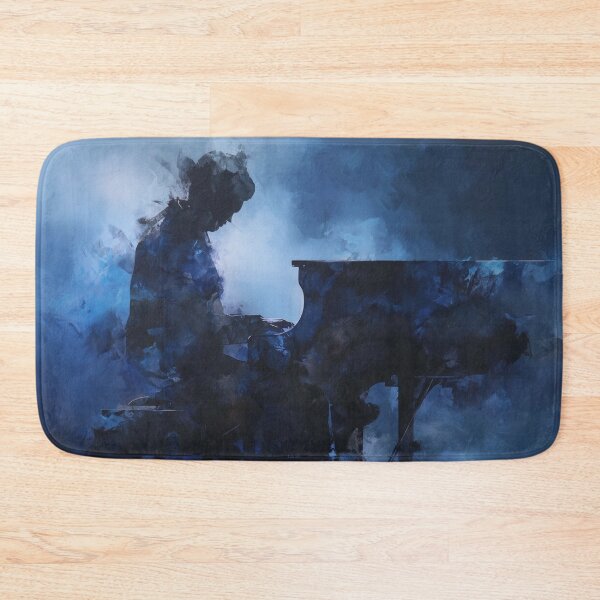 Item preview, Abstract Pianist in Midnight Blue designed and sold by Rtymer.