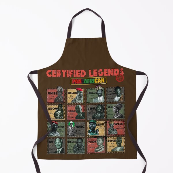 Item preview, Certified Legends Pan African Revolutionary icons - Sankara Lumumba Nkrumah Traore Garvey designed and sold by Youngkev-arts.