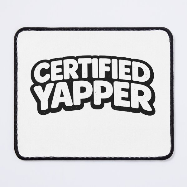 Item preview, Certified Yapper Shirt designed and sold by Dudek Originals.