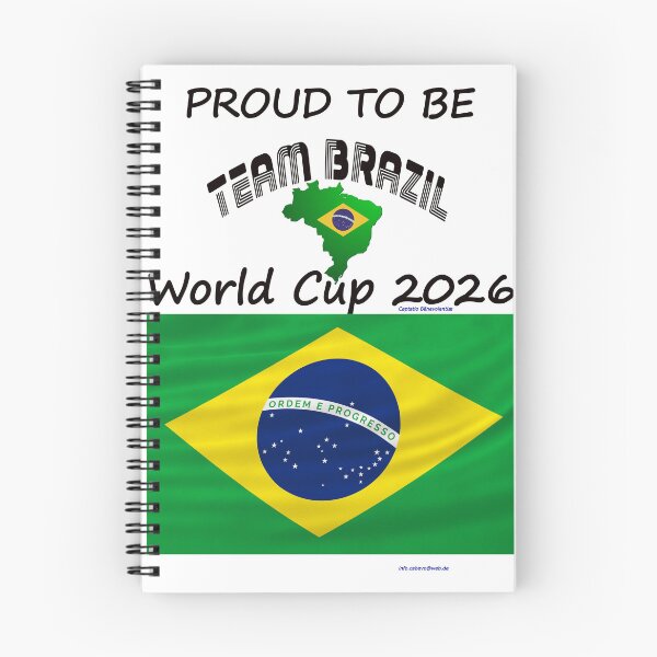 Item preview, Brazil Fan T‑Shirt world Soccer Cup 2026 outfit designed and sold by cabevo.