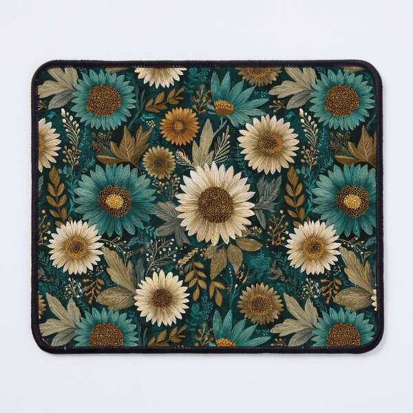 Item preview, Ornamental Sunflower Print - Flower Garden Pattern - Best Gifts For Mom designed and sold by RoyalStarsPatts.