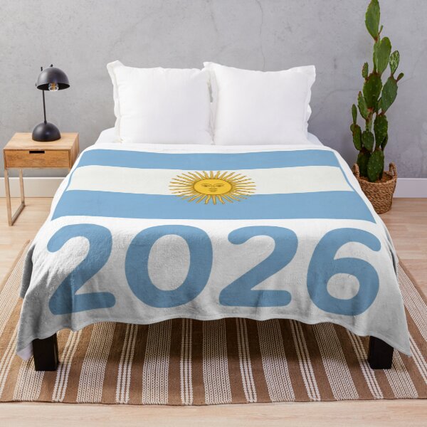 Item preview, Argentina Flag 2026 World Cup Football Fan Design | Soccer Supporter Merchandise designed and sold by 21 Tulips.