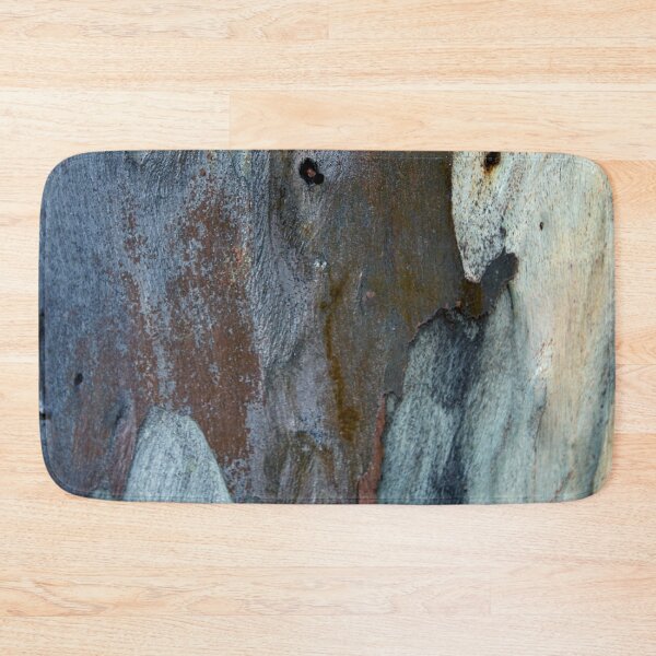Item preview, Exotic Tree Bark Abstract In Rugged Blue Hues  designed and sold by DEC02.
