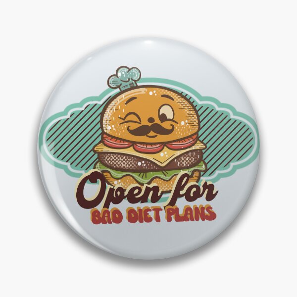 Item preview, Retro Hamburger Chef designed and sold by IvysCreativityHouse.