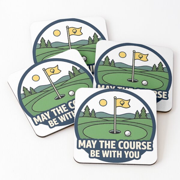 Item preview, May The Course Be With You designed and sold by Wild Creative Art.