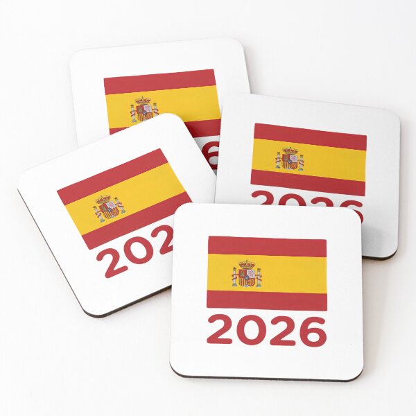 Item preview, Spain Flag 2026 World Cup Football Fan Design | Spanish Soccer Supporter Merchandise designed and sold by 21 Dragonflies.