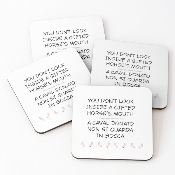 Item preview, Italian sayings modi di dire designed and sold by Order42.