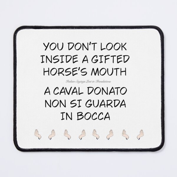 Item preview, Italian sayings modi di dire designed and sold by Order42.