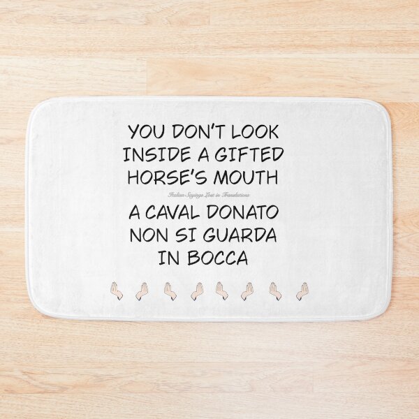 Item preview, Italian sayings modi di dire designed and sold by Order42.