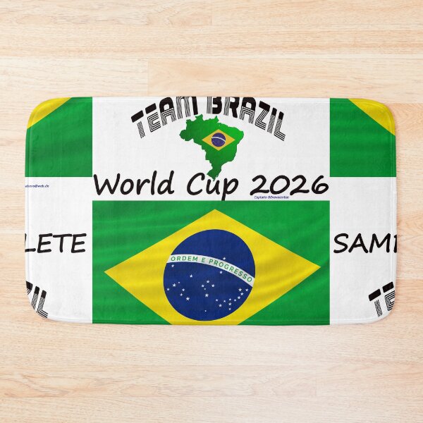 Item preview, Brazil Fan T‑Shirt world Soccer Cup 2026 outfit designed and sold by cabevo.