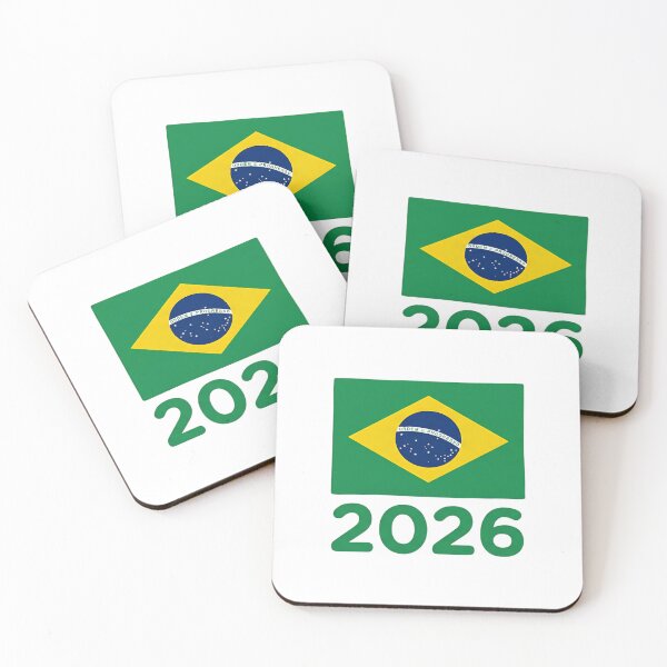 Item preview, Brazil Flag 2026 World Cup Football Fan Design | Brazilian Soccer Supporter Merchandise designed and sold by 21 Dragonflies.