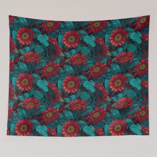 Item preview, Cute Sunflower Print - Hawaiian Flower Pattern - Birthday Gift For Wife designed and sold by RoyalStarsPatts.