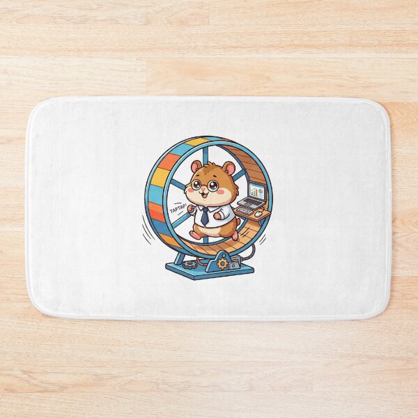 Item preview, Corporate Hamster – Office Madness designed and sold by Elena'sMoodBuddies.