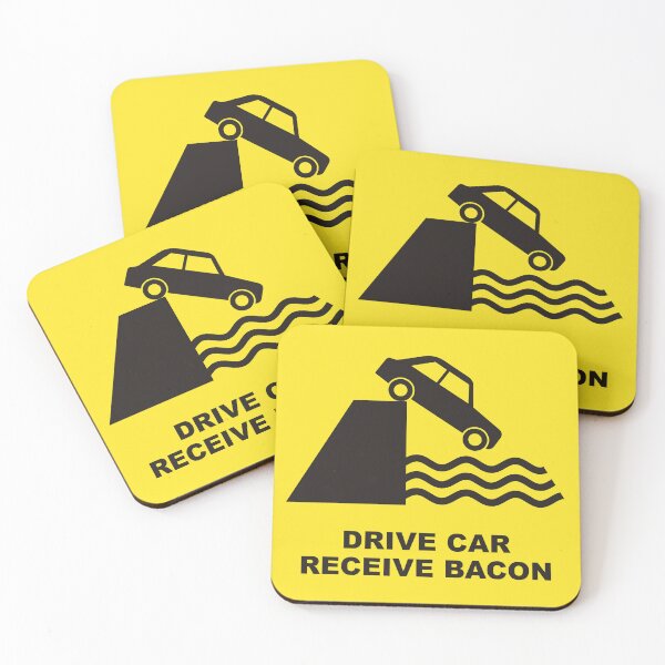 Item preview, Drive Car - Receive Bacon designed and sold by sifis.
