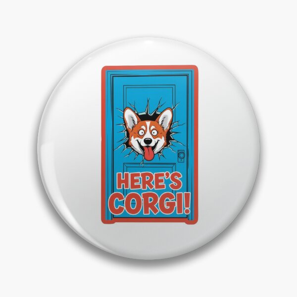 Item preview, Heres Corgi Funny Shining Movie Parody designed and sold by HobClub.